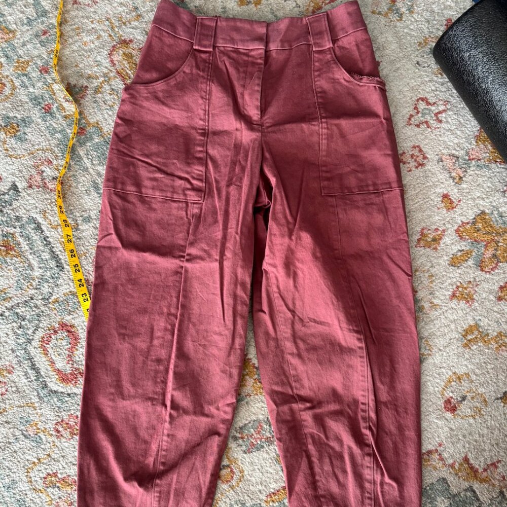 NWOT Express barrel leg pants